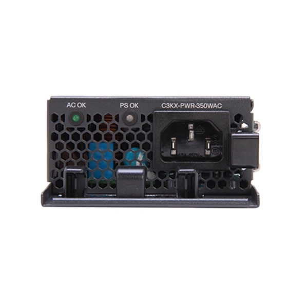 Cisco C3KX-PWR-350WAC Power Supply is a quality power supply designed specifically for Cisco Catalyst 3560-X switches and in different models due to the support of POE mode (power supply for devices connected to the switch) from Cisco power supplies with a power of 350 watts and 715 can be used