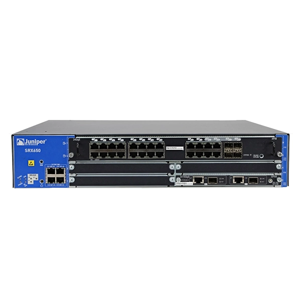 JThe JUNIPER SRX650 Network 2 RU 4 ports