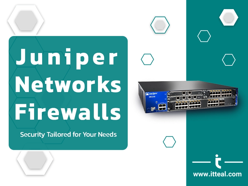 A Juniper Networks SRX series firewall, a high-performance network security solution for businesses.