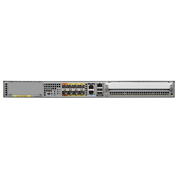Cisco ASR1001-X Router is designed for high-end enterprise, data center, service provider edging network in order to handle explosive traffic through the network. It supports only software redundancy, and it is based on a Quad-core 2.13GHz processor