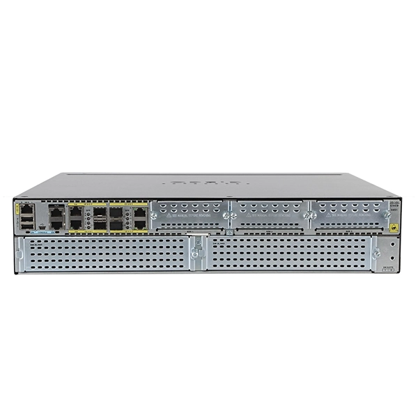 Cisco ISR4451-X Router Integrated Services Router is a member of the Cisco ISR family.