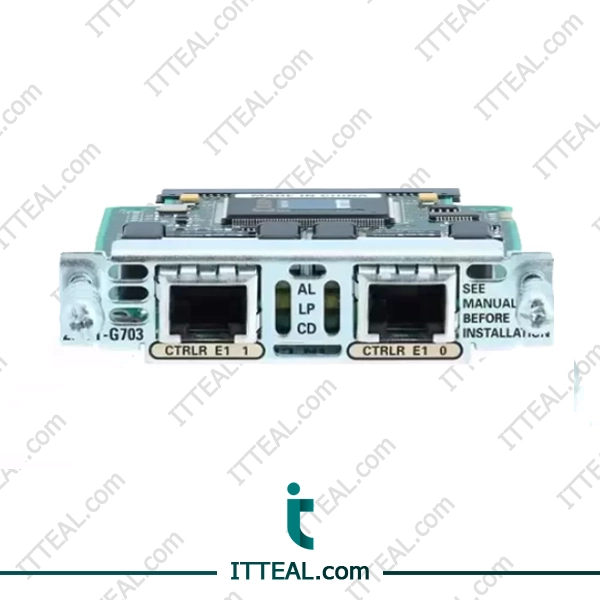 Cisco VWIC2-2MFT-G703 are from the Cisco family and have high performance. This drop and insert multiplexing module can remove external channel service units and data service units with this feature.