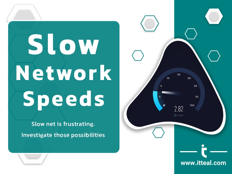 slow network speeds