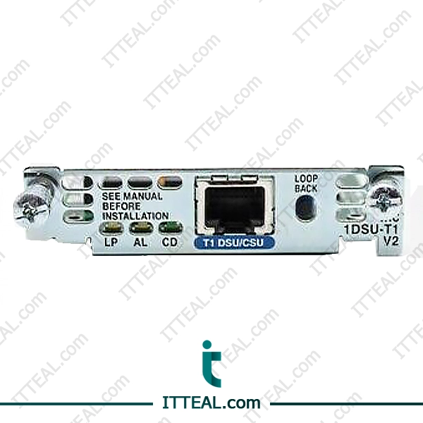 Cisco HWIC-1DSU-T1 designed for integrating T1 connections into Cisco ISR routers