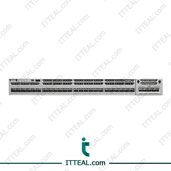 Cisco WS-C3850-24S-E, 24 SFP ports, Layer 3 routing