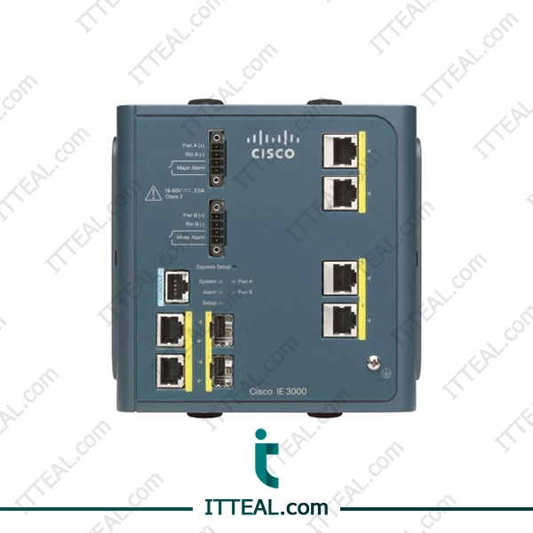 Cisco IE-3000-4TC - Industrial Ethernet includes 4 Ethernet 10/100 ports