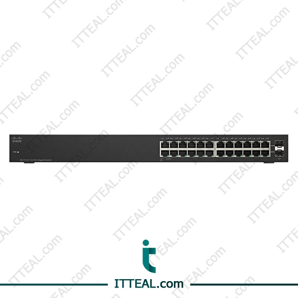 Cisco SG110-24 Small Business model with 24 RJ-45 connectors