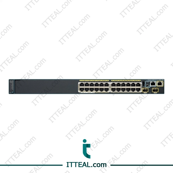 Cisco WS-C2960S-24TD-L Catalyst Rack-mountable – 1U