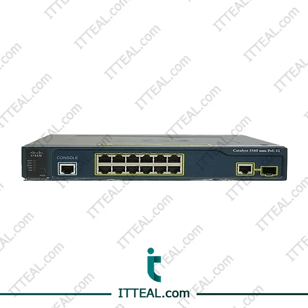 Cisco WS-C3560-12PC-S 12 Fast Ethernet ports, 1 dual-purpose Gigabit/SFP port