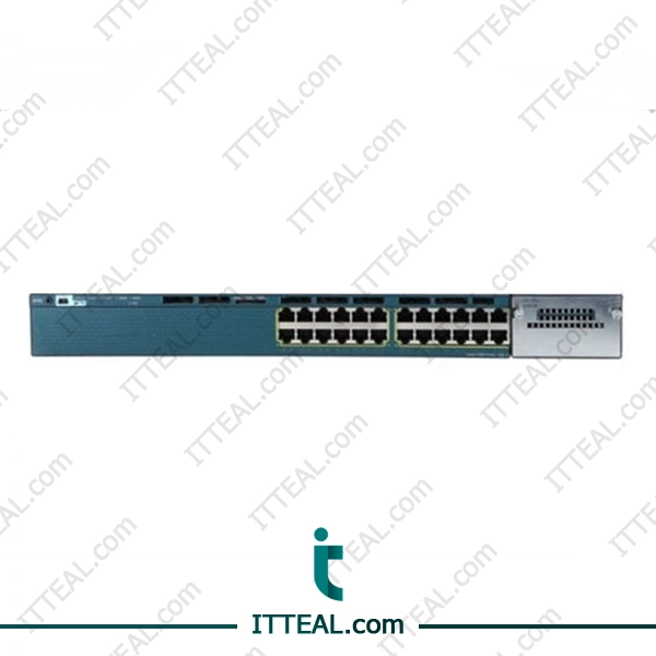 Front view of Cisco WS-C3560X-24P-S Catalyst