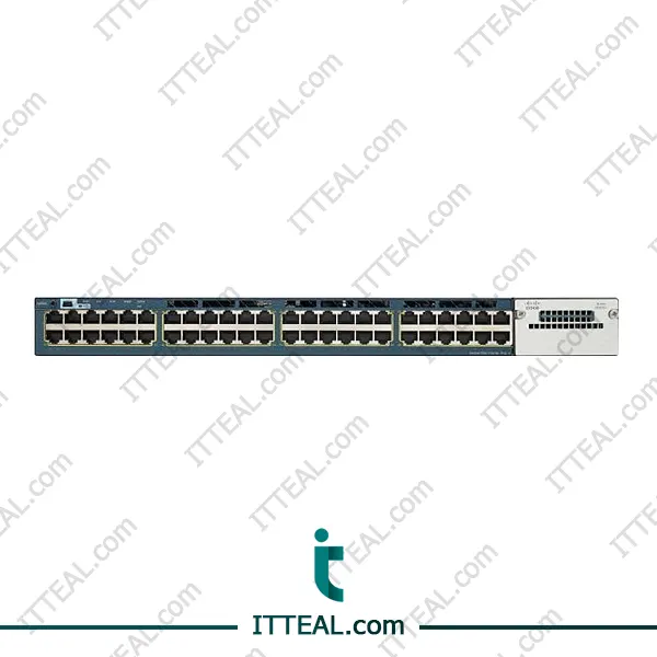 Cisco WS-C3560X-48PF-S 48 PoE+ ports, 800W budget, 30W per port