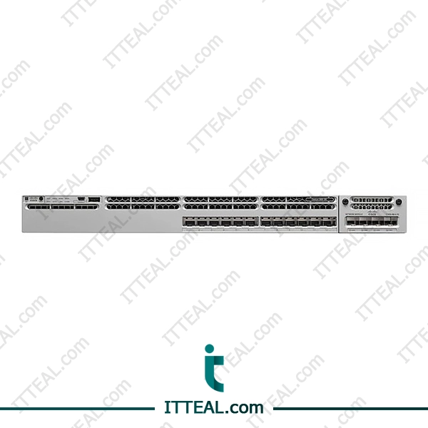 Front view of the Cisco WS-C3850-12S-E Catalyst