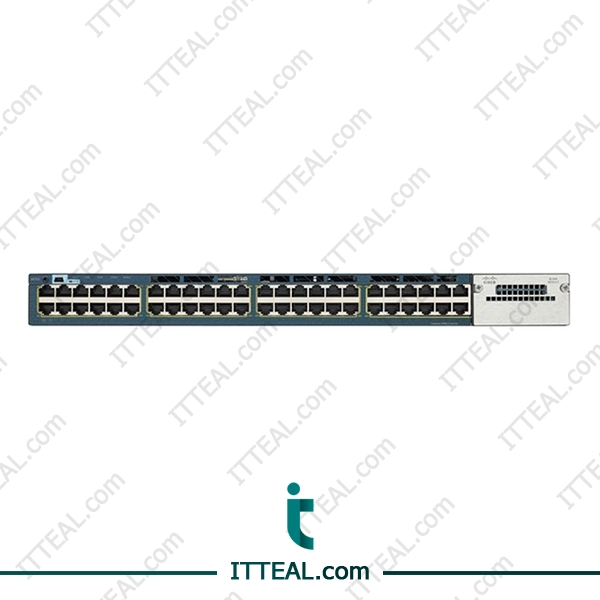 Front view of Cisco WS-C3560X-48P-S Catalyst