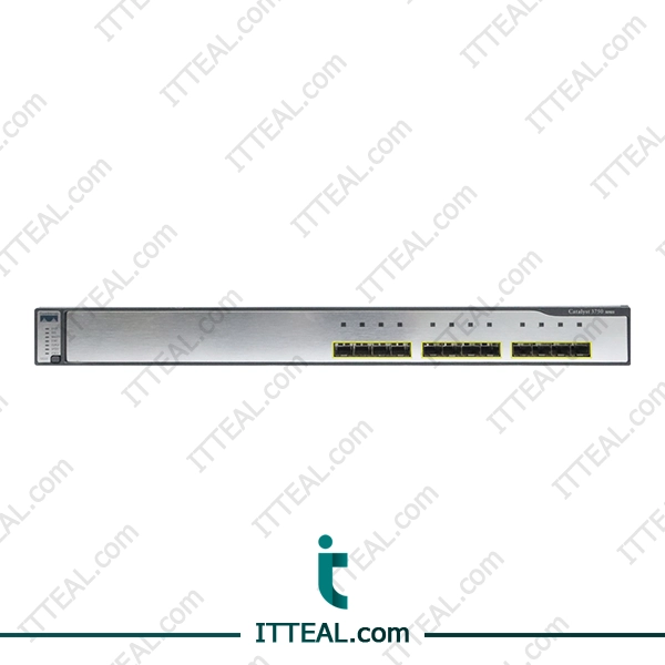 Cisco WS-C3750G-12S-S Catalyst Rack Mountable 1U