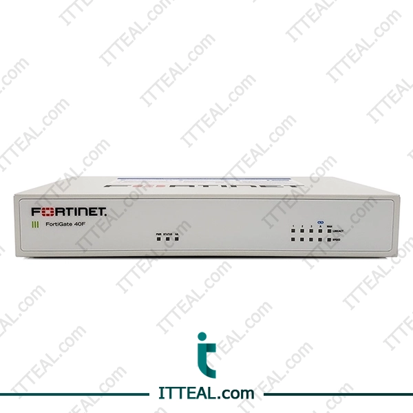 Fortinet FG-40F Firewall next-generation firewall device featuring eight Gigabit Ethernet ports