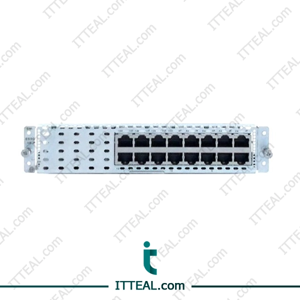 Cisco SM-ES3G-16-P model is with 16 * 10/100/1000 GE ports