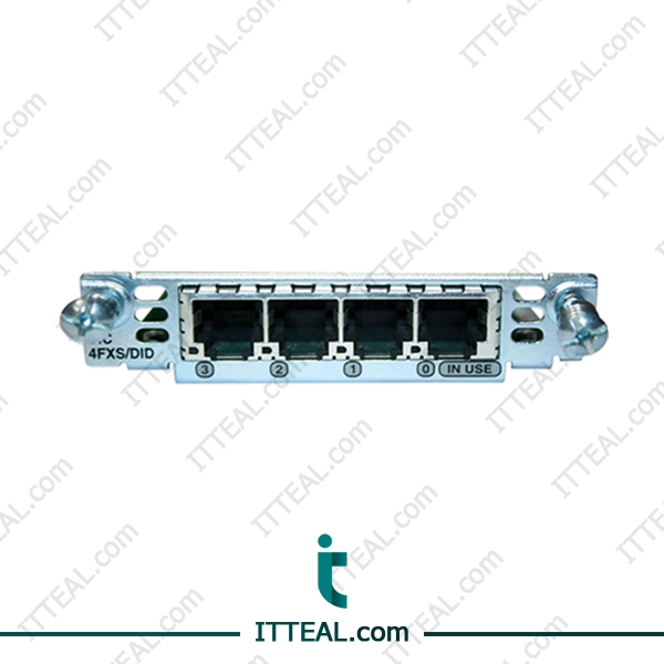 Cisco VIC-4FXS/DID is Compliance with FCC Class B device CE