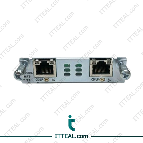 Cisco VWIC3-2MFT-T1/E1 2-Port T1/E1 Multiflex Trunk Voice/WAN Interface Card