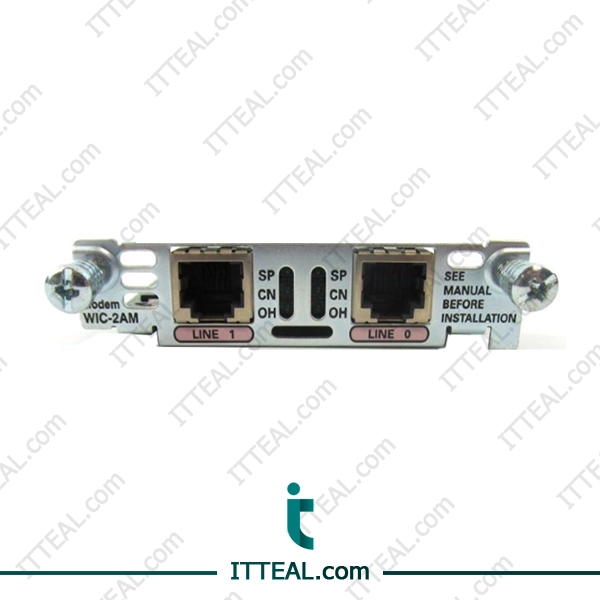 Cisco WIC-2AM-V2 with 32 °F -104 °F Operating Temperature