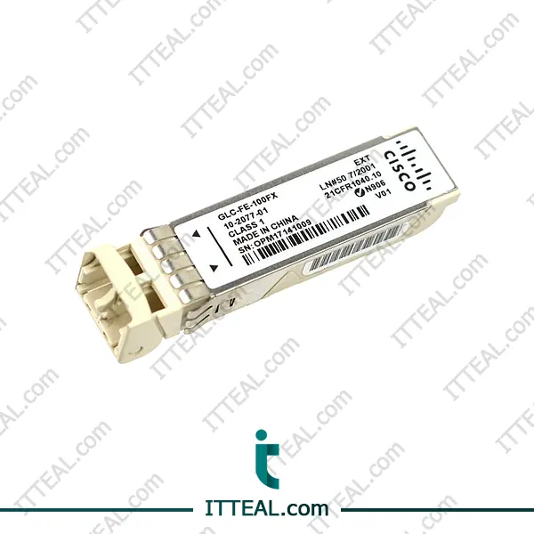 Cisco GLC-FE-100FX Hot-swappable SFP, 100BASE-FX Ethernet