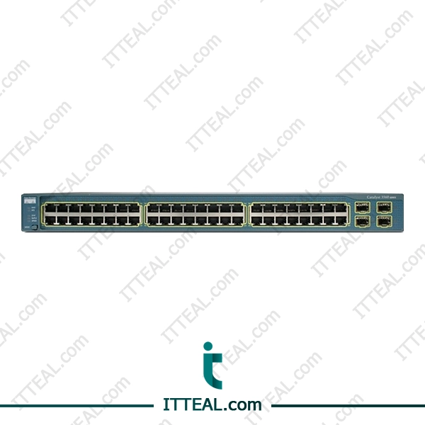 Cisco WS-C3560-48TS-S Catalyst 48 ports and 1 Rack unit