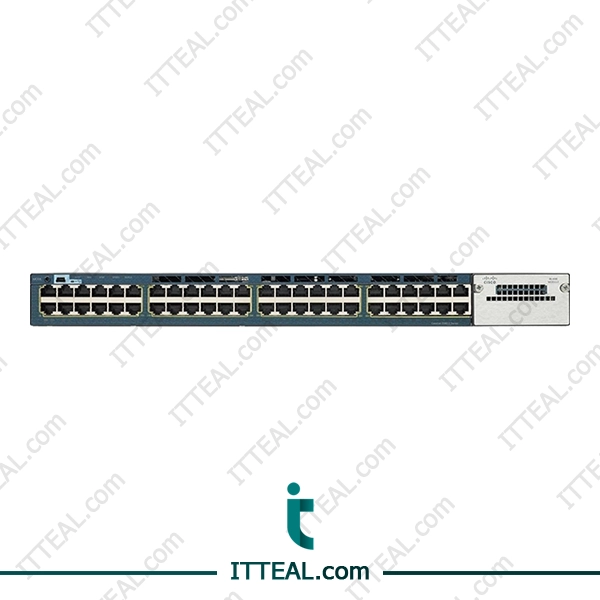 Front view of Cisco WS-C3560X-48T-S Catalyst