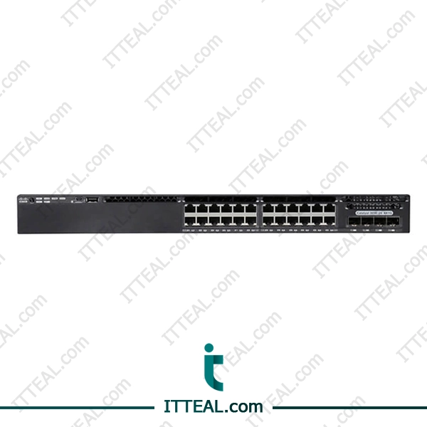 Front view of Cisco WS-C3650-24TS-S Catalyst