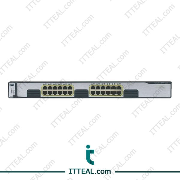 Cisco WS-C3750G-24T-S Catalyst with 24 ports