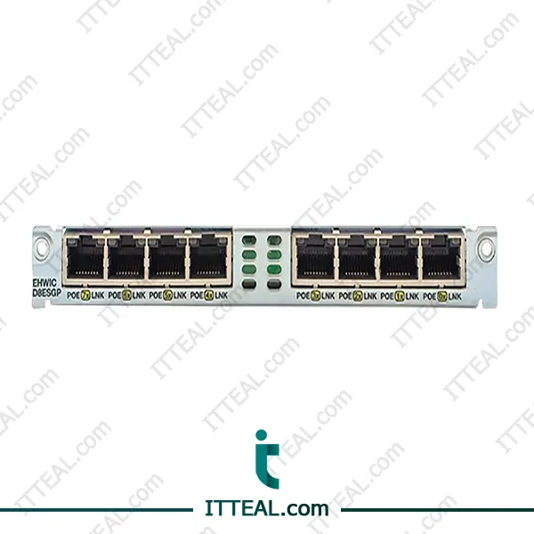 Cisco EHWIC-D-8ESG-P is capable of enabling Cisco brand-leading energy initiatives