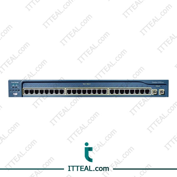 Front view of Cisco WS-C2950C-24 Catalyst