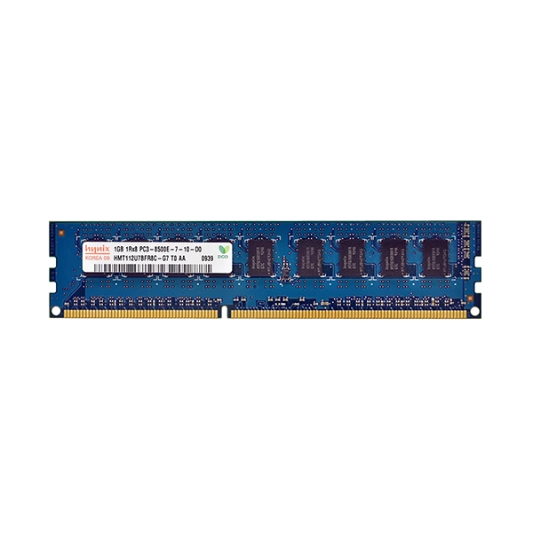 1GB 1Rx8 PC3-8500E DDR3 SDRAM 1066 MHz