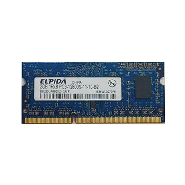 2GB 1Rx8 PC3-12800S (LAPTOP) 1GB 1600 MT/s