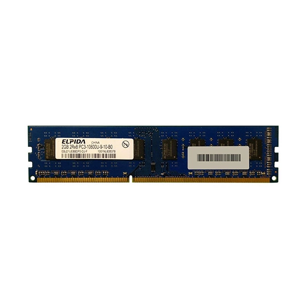 2GB 2Rx8 PC3-10600U DDR3 SDRAM 1333 MHz