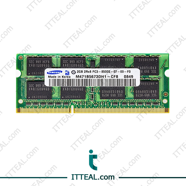 2GB DDR3 SODIMM RAM with 1066MHz frequency for laptop performance boost.