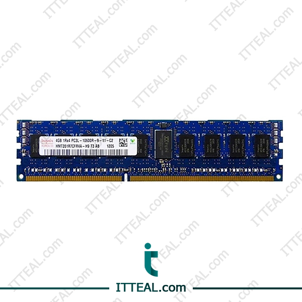 4GB DDR3 1333 MT/s, 1.35V, ECC, RDIMM, server-grade memory.