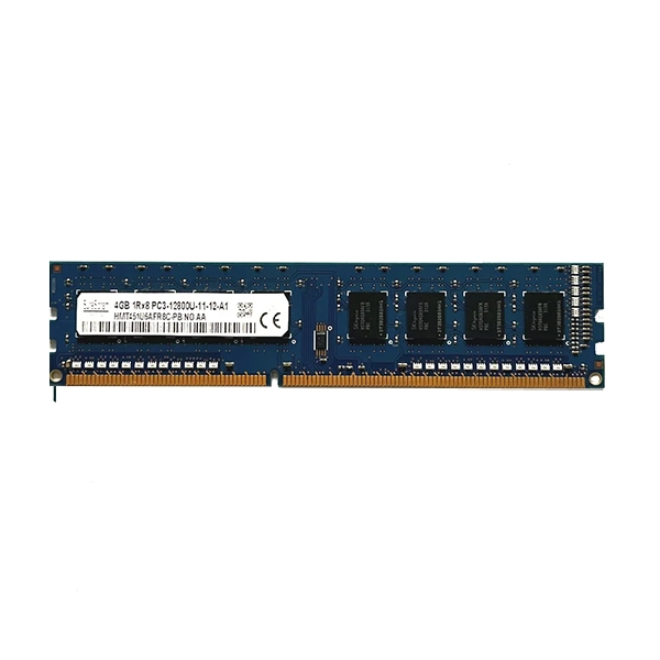 4GB 1Rx8 PC3-12800U DDR3 Single Rank (1Rx8)