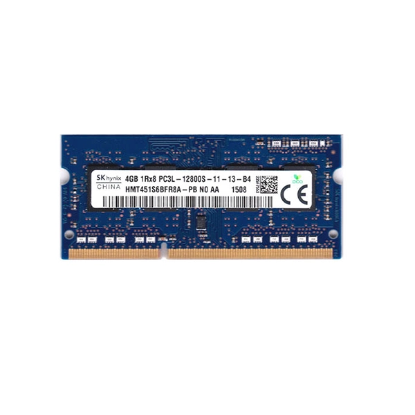 4GB 1Rx8 PC3L-12800S DDR3 (LAPTOP) 4GB