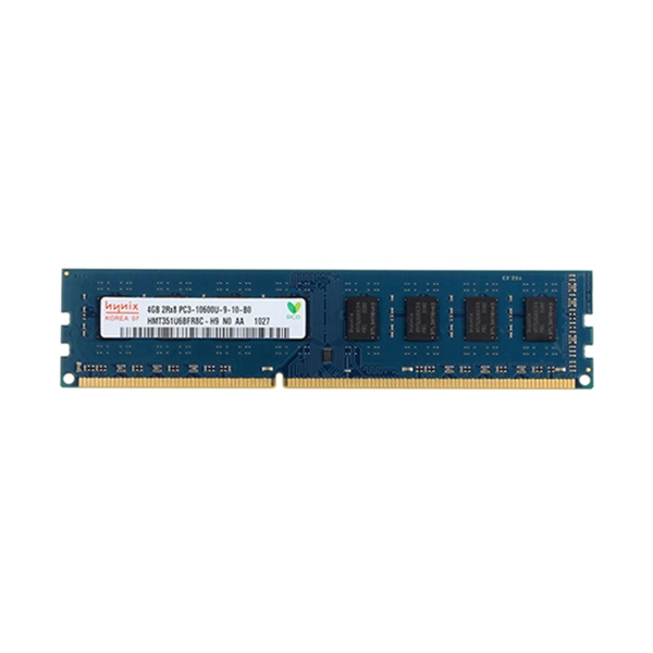 4GB 2Rx8 PC3-10600U DDR3 2Rx8 1.5V