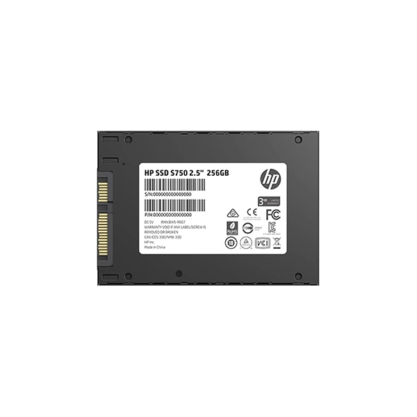 HP SSD 256GB 2.5" SATA III (6Gbps)