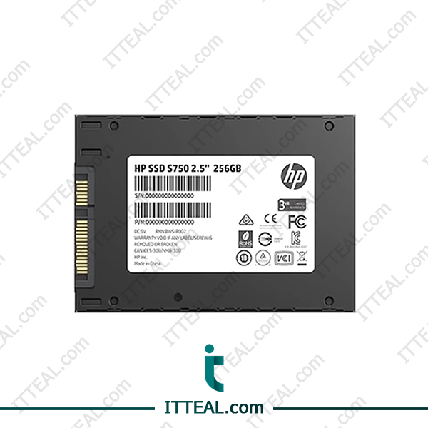 HP SSD 256GB 2.5" SATA III (6Gbps)