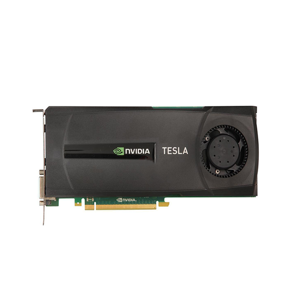 The NVIDIA Tesla C2050 features Fermi architecture, 3GB of GDDR5 memory, 448 CUDA cores, a 384-bit memory interface, and 144GB/s bandwidth.