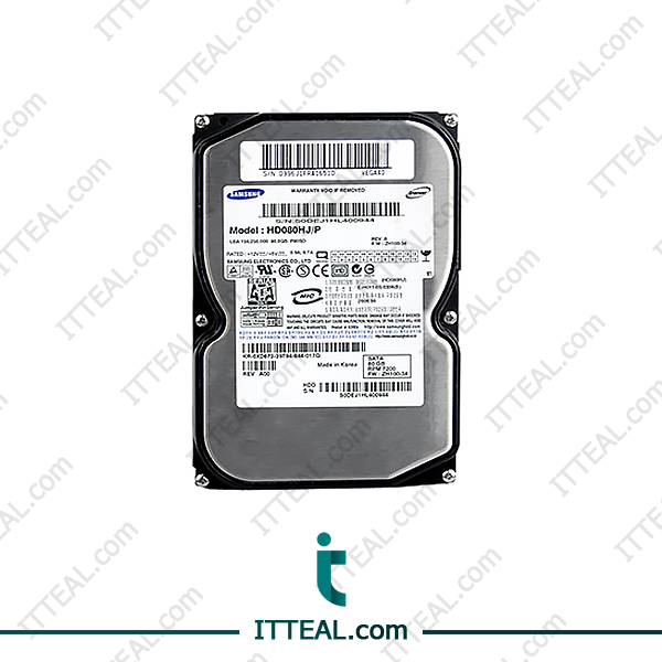 SAMSUNG 80GB 7.2K SATA HDD with 7,200 RPM speed and 3.5-inch form factor