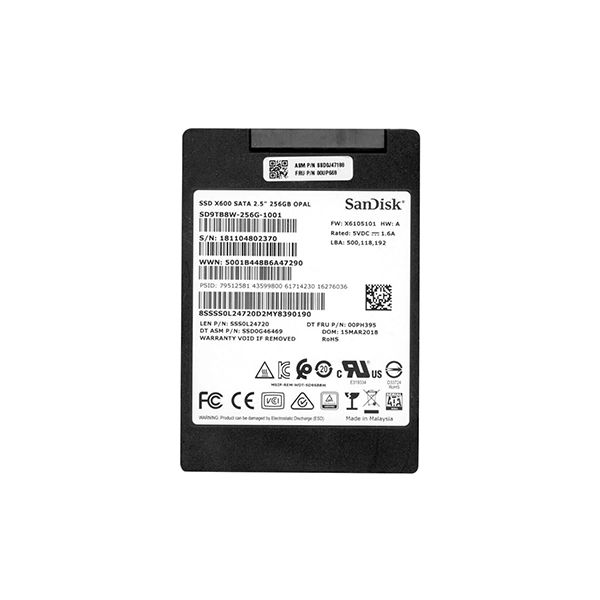 SanDisk SSD X600 256GB SATA 2.5 inch