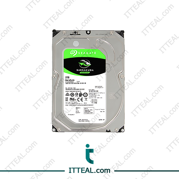 Seagate HDD 2TB 7.2K SATA 2TB capacity, 7200 RPM speed, SATA interface, 3.5-inch form factor